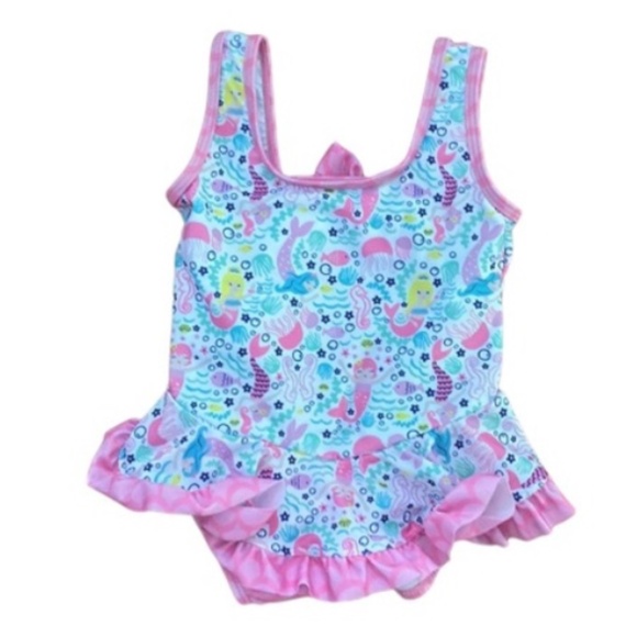UPF 50+ 24 mo Infant Ruffle Swimsuit
